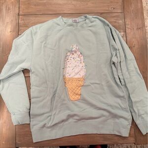 Living Fully Co. Ice Cream Graphic Sweatshirt